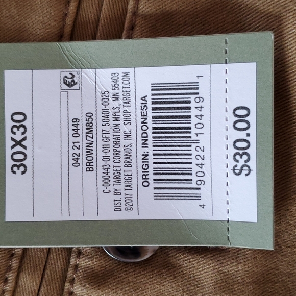 Men's 30x30 Slim Chino pants - Picture 4 of 4